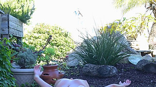 19 Year Old Kate Does Naked Yoga