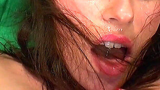 Petite Susana Melo gets big cocks in her ass