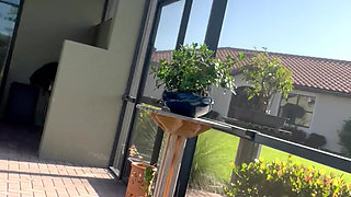Exposing Myself To The Neighbors