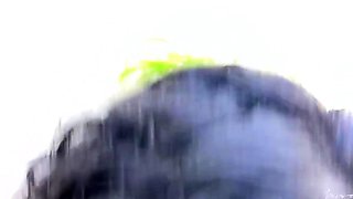 BBC! I fuck my stepsister in public after catching her