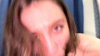 Cute whore adores harsh fuck from behind