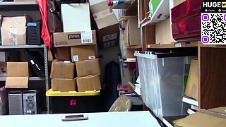 Submissive young latina secretary gets caught in office and