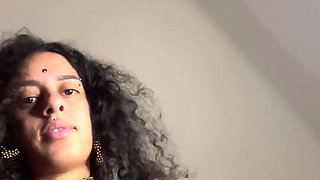 P.o.v: Hairy Pussy Sitting on Your Face and Riding a Thick Dildo