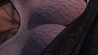 Being a Wife (v1.220p) - P12 - the Slutty Wife Lies Next to Her Husband and Secretly Exchanges Nude Photos with a BBC