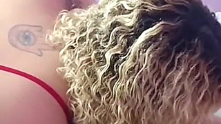 Tattooed Blonde Fucking Hot with Carioca