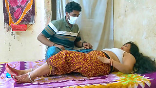 Horny Customer Gave Oil Massage and Fucked Desi Bhabhi Full Hard