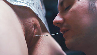 Sexy Blonde Pranked & Used Like a Fuckdoll Sex Slave - Freeze Porn Pussy Eating