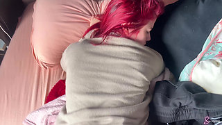 I woke up with my stepbro already inside me. I ended up creampied