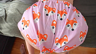 Big Ass White Girl Twerk on Hard Dick and Her Ass Creates an Earthquake