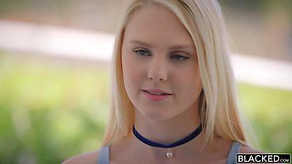 Lily Rader Tackles Two BBC in Her First Threesome