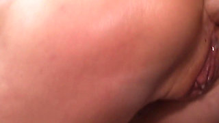 Skinny MILF Brought to Orgasm and Squirt Through Anal