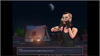 Eve Is Surprised By Anon's Huge Monster Dick - Summertime Saga Gameplay