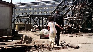 Beautiful girl with three guys foursome Blondes Group Sex