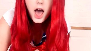Amateur teen blowjob babe facialized and she loves it