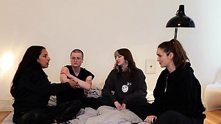 College Amateur Girls Throw Group Sex Party