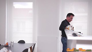 Stunning babe analdestroyed by BIG BLACK DICK lover