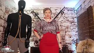 German MILF Domina Julina Extreme BDSM Anal Rosette Slave 4K POV