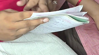 Desi School Girl Fucking Teacher Home Alone Hindi School Uniform