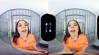 BaDoinkVR.com Reunion In The Jail Cell With Latina Teen