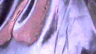 Silk Robe Tease: Just Enough to Make You Want More