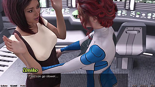 Stranded in Space - Lesbian Makeout Session