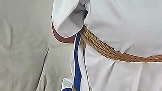 Behind-the-scenes Footage of the Adorable Girlfriend's School Uniform Restraint Photo Shoot