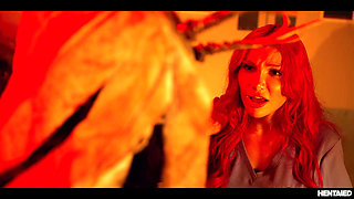 Anime Magic Hentai Ahegao - Huge Tits Lily Lou Joins a Cult And Becomes a Vessel For Hardcore Pleasure