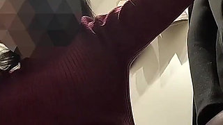 Slutty French Teacher Public Dressing Room Helps Me Cum Voyeur Store Milan - Misscreamy