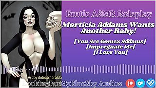 Girl Hentai - Morticia Addams Wants You To Get Her Pregnant [goth Girl] [creampie] [hentai Roleplay]