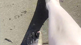 Beach Feet Teasing