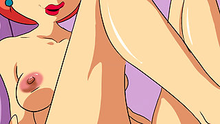 Lois Griffin and Leela Get Hard Cock - Family Guy x Futurama Cartoon Sex Compilation