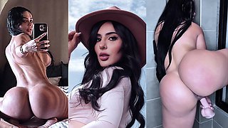 Insane big titted hispanic body delivers intense sensual tease pleasure