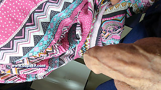 Blowjob in Train! Unknown MILF Lick My Dick Like a Cow!