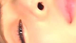 Mai Imai Licks Your Face in an Intense Mouth Fetish Session