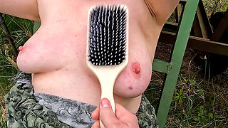 Nipple Clamps in the Woods