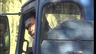 Blonde Hot MILF Seduced a Black Man Before She Suck a Monster Cock