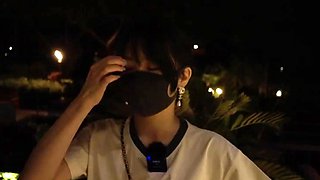 Busty Asian In Solo Masturbation