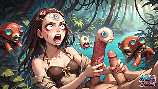 Jungle Squirting Machine Orgy
