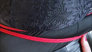 Tied up, Ready to Be Fucked Hard by My Lover While My Husband Watches Ass Pussy Homemade Wife MILF PAWG GILF Fetish Amateur