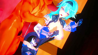 Genshin Impact - Eula's Intense Fuck Session - Hardcore Creampies & Wet Squirting - 3D Hentai Animation.mp4