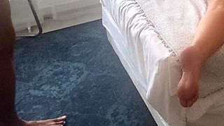 Hot sexy Milf whore takes hard cock in her pussy.