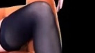 Amateur striptease and Solo masturbation