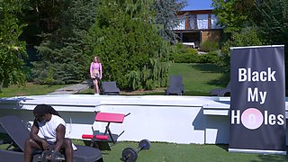 Eva Barbie Gets Rough BBC Anal Outdoors