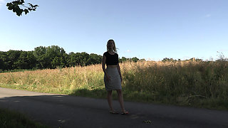 Stranger Fucked on the Park Bench