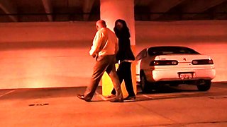 Brunette Wife Gets Banged In The Car