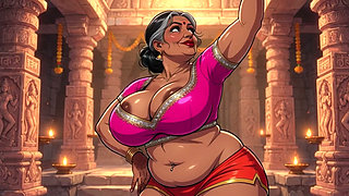 Huge Boobs Indian Animation