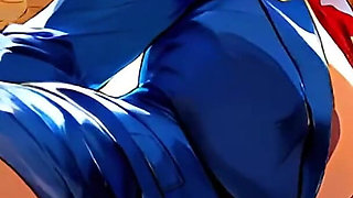 Blonde Trophy Wife Seduces Husband’s Young Partner - Uncensored Hentai - Ai