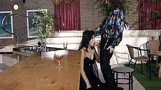 This German Babe in Black Stockings Got Pounded in Her Perfect Hole