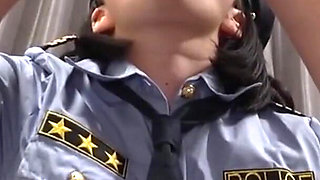 Playful Mini-skirt Police Cosplay Beauty Stars in a Fun and Flirty Private Adventure