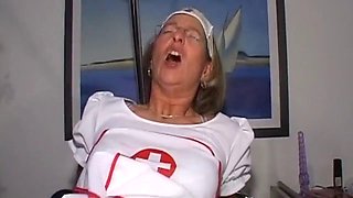 Lesbian Mature Nurse MILF Pounds Big Butt Deep